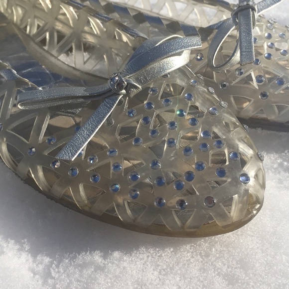 🔥Stuart Weitzman Swarovski Crystal Jellies - Picture 5 of 12
